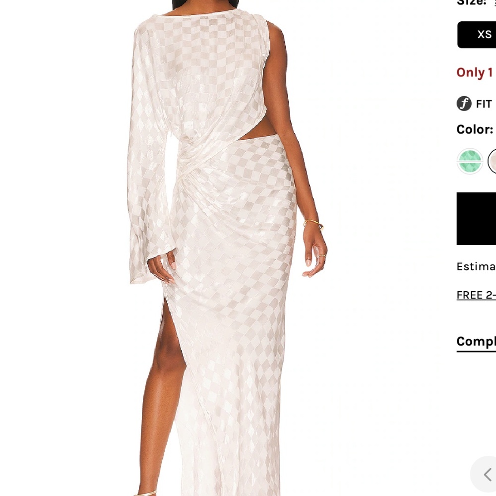 Jen's Pirate Booty Westminster Maxi Dress  White